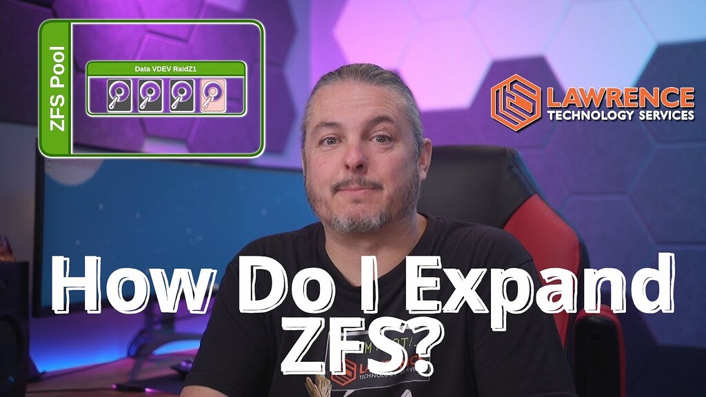 TrueNAS How To Expand A ZFS Pool [YouTube Release] Youtube Releases