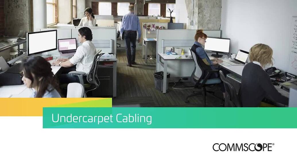 Under Carpet Cabling Networking & Firewalls Lawrence