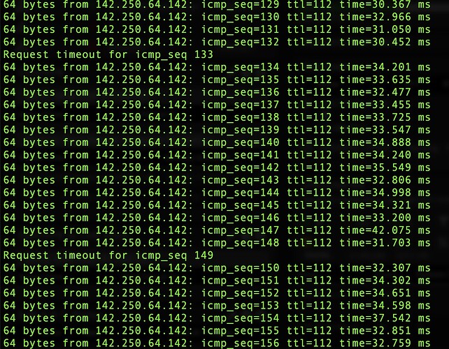 ping responses