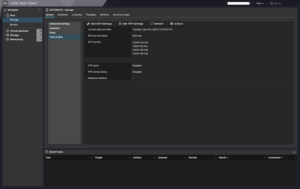 Clock one hour behind on VMware ESXi Windows Server VMs Computer