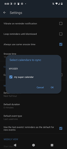 SimpleCalSync
